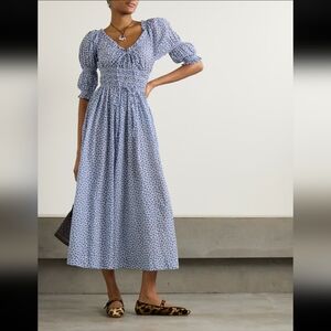 Doen Ischia Dress in Blue Floral